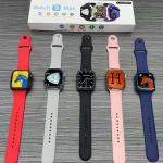 Laxasfit Watch 9 Max Blue Smart Watch New in Box With Band and Charger Watch 9 Max Stainless Steel Smartwatch