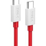 WARP Charging Cable 100% Original 6.5A Oneplus Type C Cable Fast Charging Data Sync Type-C to Type-C Cable