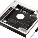 2nd HDD/SSD SATA-III Caddy for Universal CD/DVD-ROM