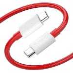 WARP Charging Cable 100% Original 6.5A Oneplus Type C Cable Fast Charging Data Sync Type-C to Type-C Cable