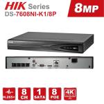 8 Channel Nvr 4K Resolution | DS-7608NI-K1