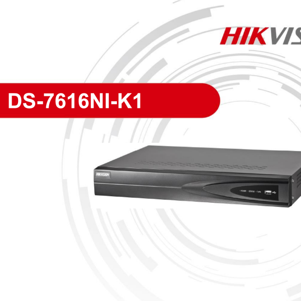 16 Channel Nvr 1 Sata Hdd Supported 4K Resolution DS-7616NI-K1