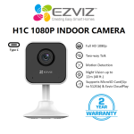 Smart Home Wi-Fi Camera EZVIZ H1C