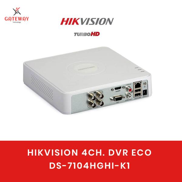 4 Channel Dvr 720P 4K | DS-7104HGHI-K1