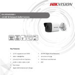 2 MP IP Camera H.265 | DS-2CD1023GO-I