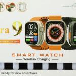 Ultra 9 Watch 7 in 1 strap smart watch 49MM With Case & Wireless Charger