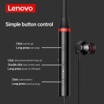 Lenovo HE05X Wireless Headset Magnetic Neckband | Bluetooth Neckband | Lenovo