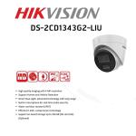 4MP Smart Dual Light Fixed Dome Network Camera with Built-in Mic | DS-2CD1343G2-LIU