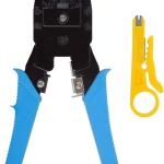 RJ45 3 in 1 Network LAN Ethernet Cable Crimping Crimper Cutter Multifunctional Networking Tool crimper Plier Genuine Original New Best High Quality Crimp Tools