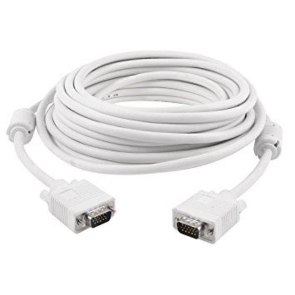 VGA Cable 10 Meter Male to Male High Resolution For PC and Supported Devices