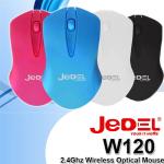 Jedel Mouse, Wireless Mouse, Wireless MINI Mouse, W920 Mouse, Gaming Mouse - Black