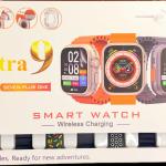 Ultra 9 Watch 7 in 1 strap smart watch 49MM With Case & Wireless Charger